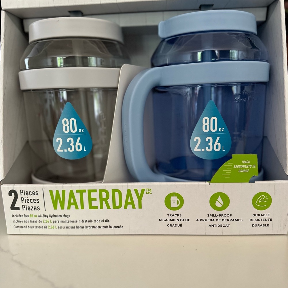 Bundle for 2 sets 
Reduce WaterDay 80oz 2 piece Spill Proof All Day - Picture 3 of 4